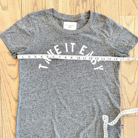 Sol Angeles Women’s Classic Heathered Gray ‘Take It Easy’ Graphic Tee Size XS - Picture 7 of 10